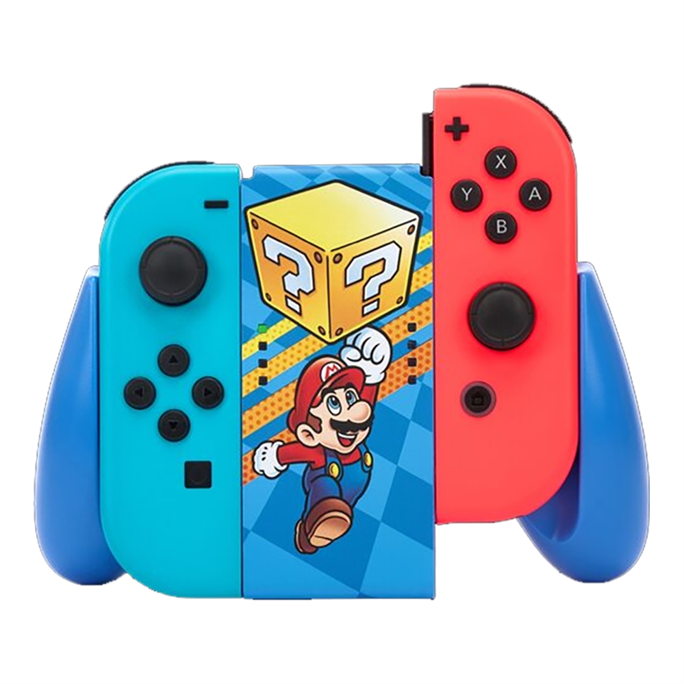 PowerA Joy-Con Comfort Grip per Nintendo Switch, Mystery Block Mario