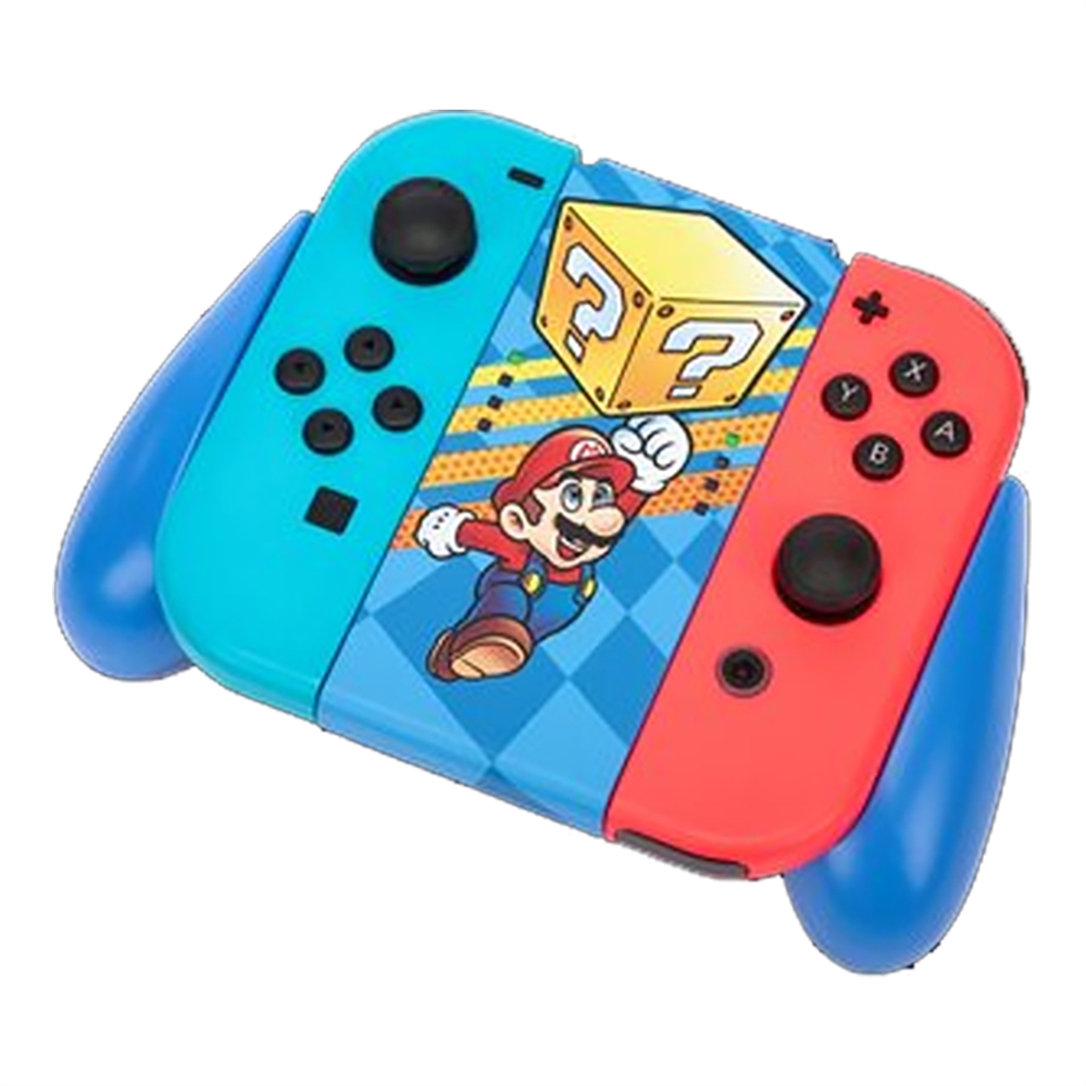 PowerA Joy-Con Comfort Grip per Nintendo Switch, Mystery Block Mario