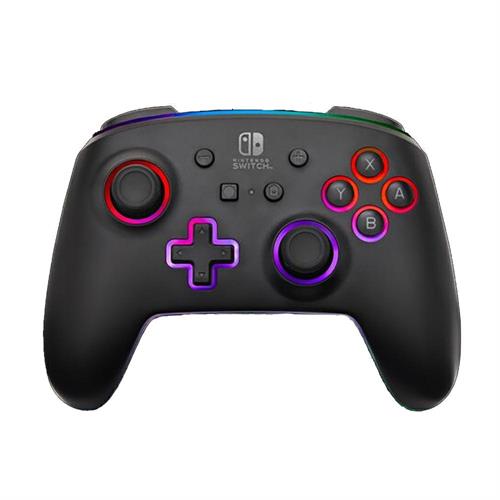 PowerA Controller wireless Nintendo Switch Lumectra LED, Nero