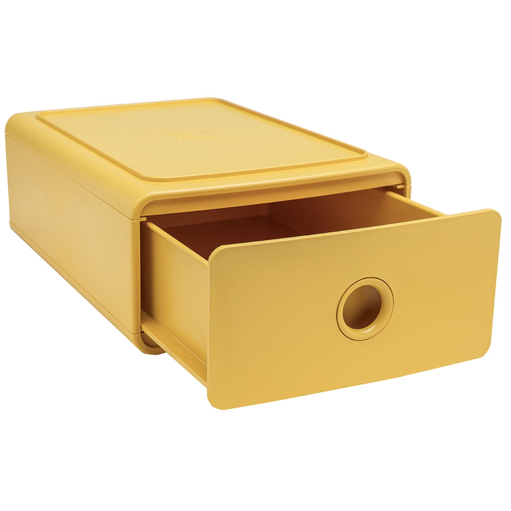 Exacompta Cassettiera Tiny Box Pop N'Co 3 cassetti, Colori Assortiti