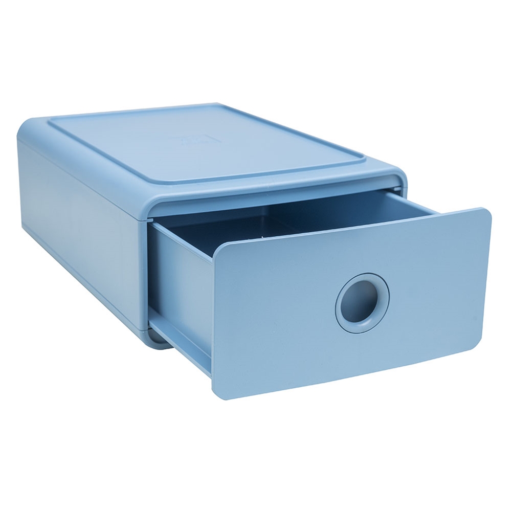Exacompta Cassettiera Tiny Box Pop N'Co 3 cassetti, Colori Assortiti