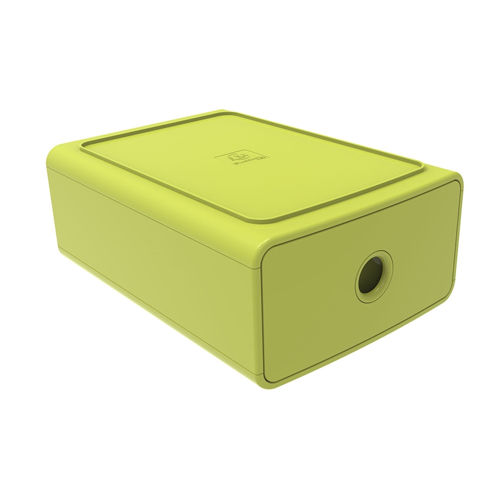 Exacompta Cassettiera Tiny Box Pop N'Co 3 cassetti, Colori Assortiti