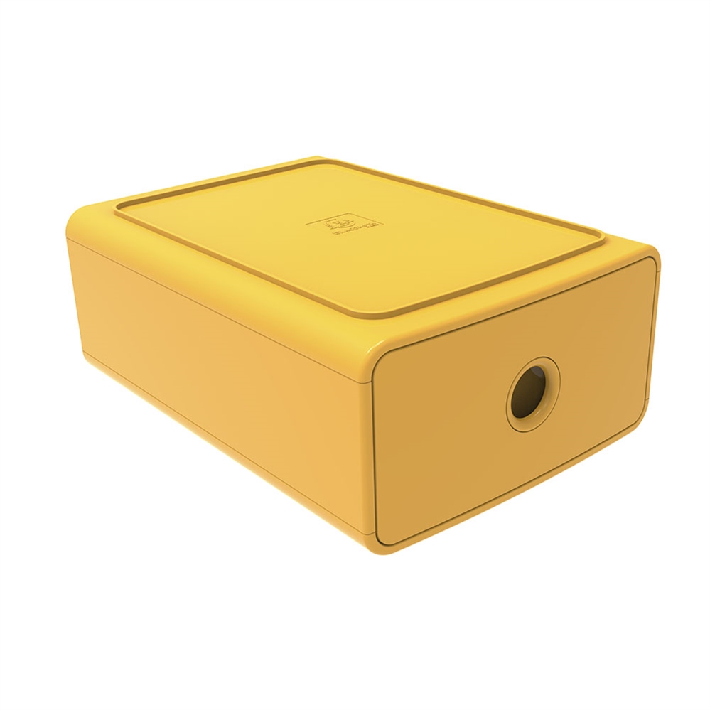 Exacompta Cassettiera Tiny Box Pop N'Co 3 cassetti, Colori Assortiti