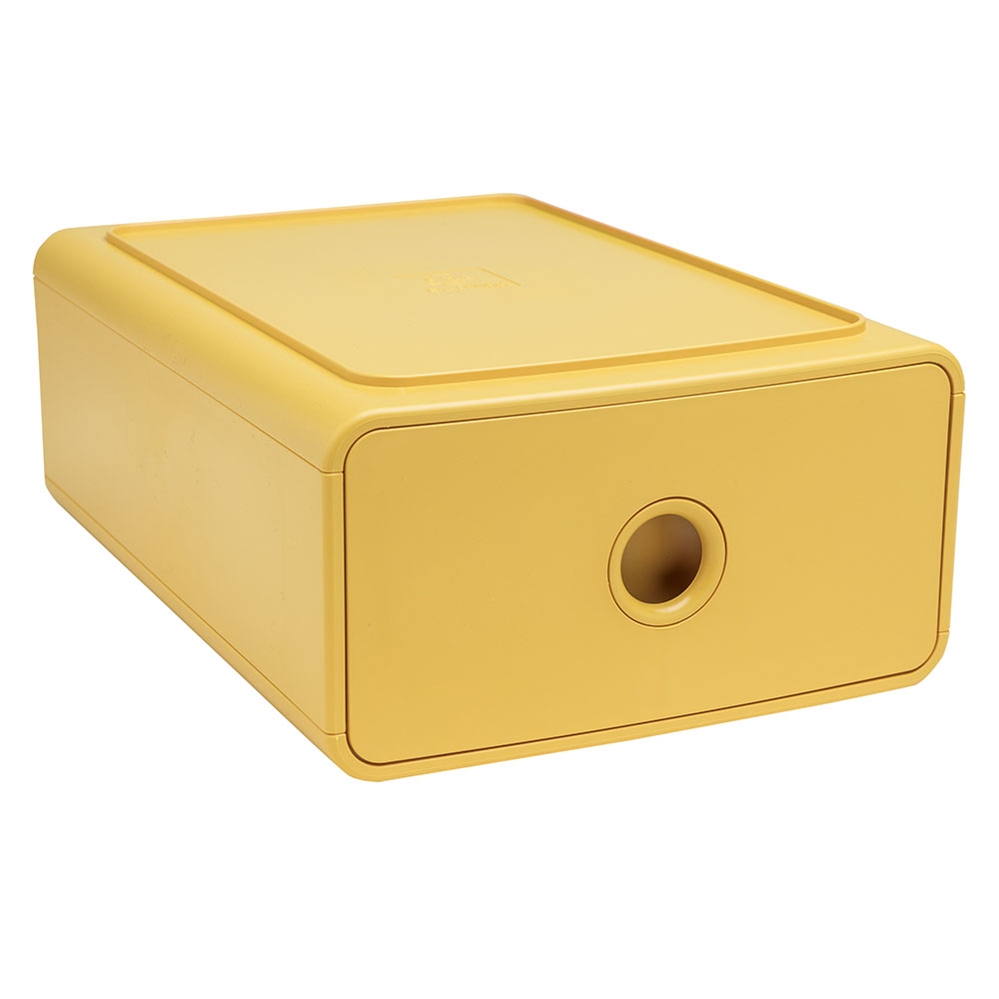 Exacompta Cassettiera Tiny Box Pop N'Co 3 cassetti, Colori Assortiti