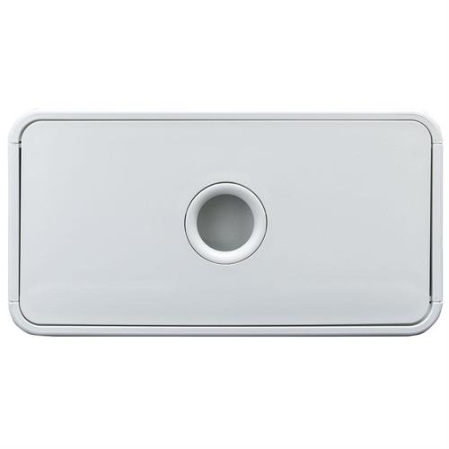 Exacompta Cassettiera Tiny Box Autentik, 3 cassetti, Bianco