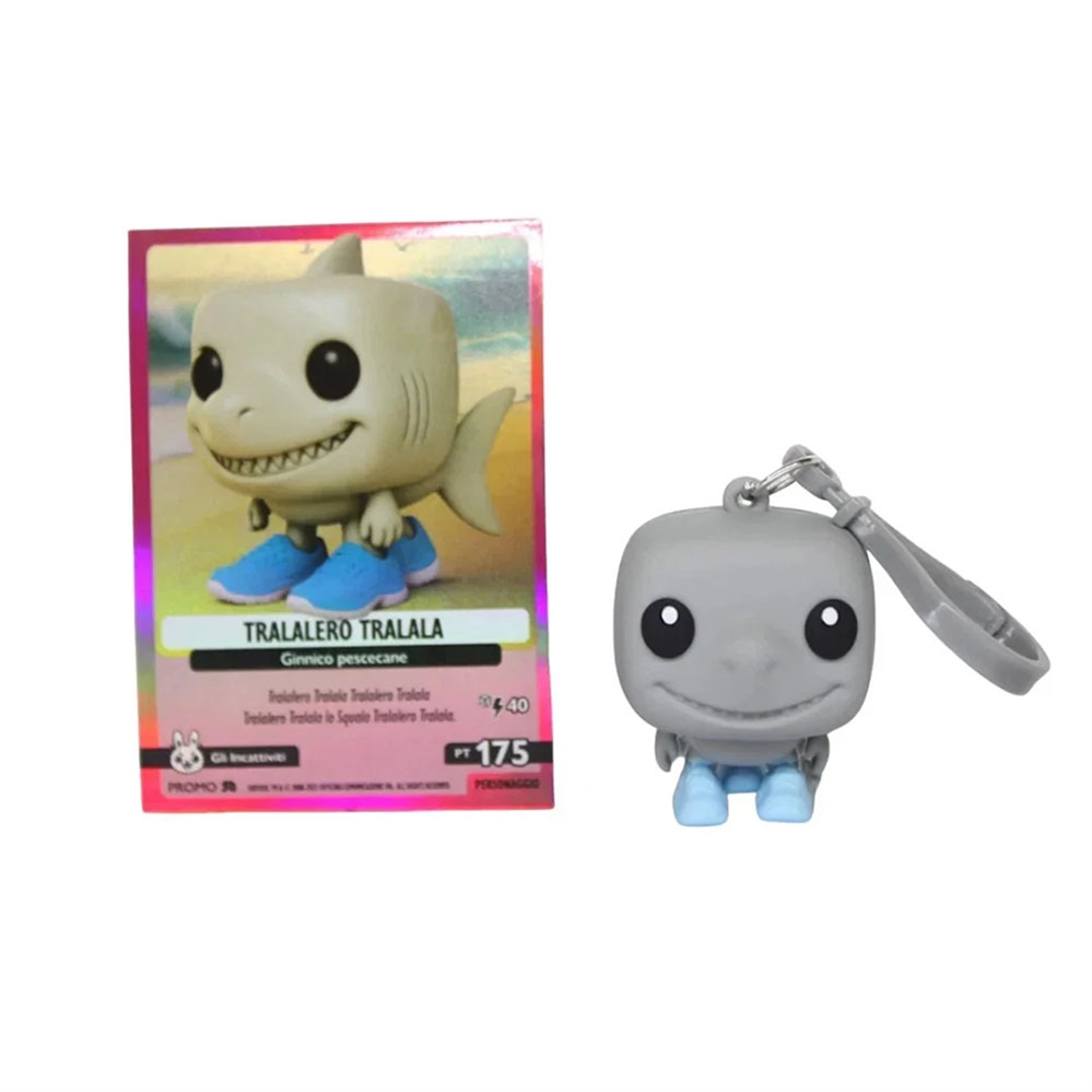 ITALIAN BRAINROT UNIVERSO PSICHEDELICO Carta promo + 3D Action Figure