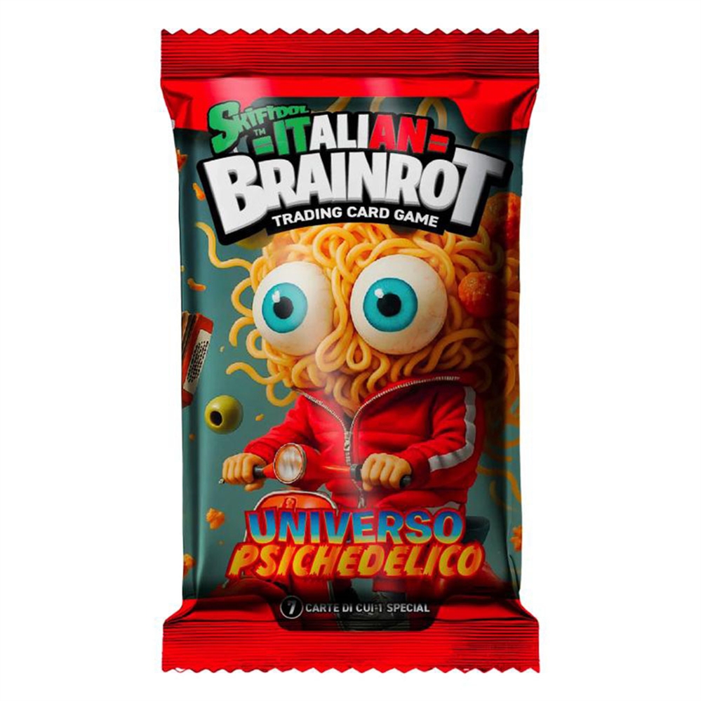 ITALIAN BRAINROT Universo Psichedelico Bustina 7 Carte Serie Alpha