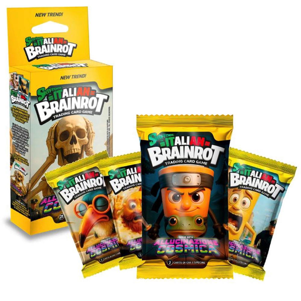 ITALIAN BRAINROT Universo Psichedelico Pack 21 Carte Serie Beta 2025