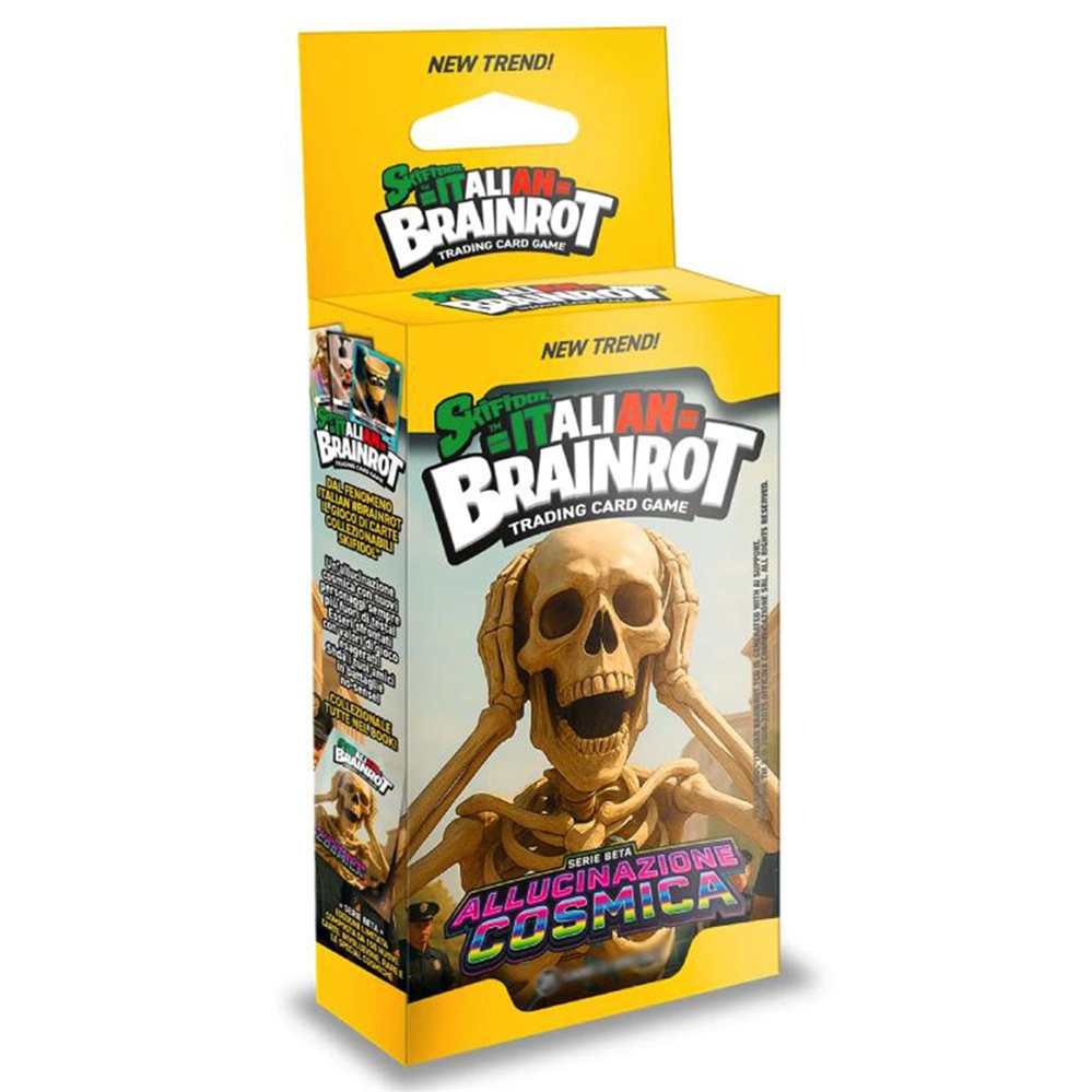 ITALIAN BRAINROT Universo Psichedelico Pack 21 Carte Serie Beta 2025