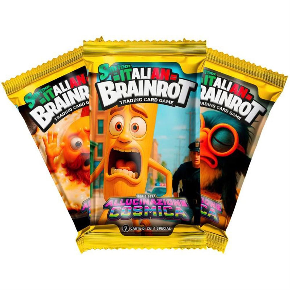 ITALIAN BRAINROT Universo Psichedelico Pack 21 Carte Serie Beta 2025