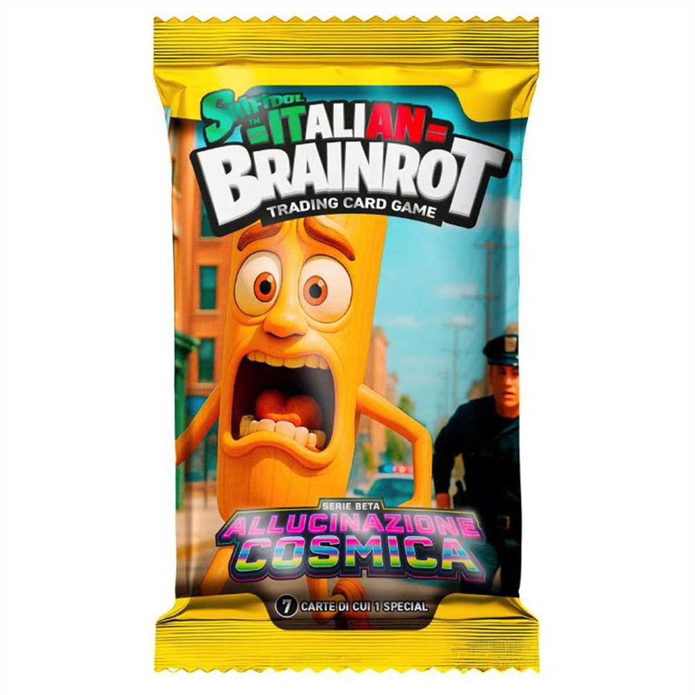 ITALIAN BRAINROT Universo Psichedelico Pack 21 Carte Serie Beta 2025