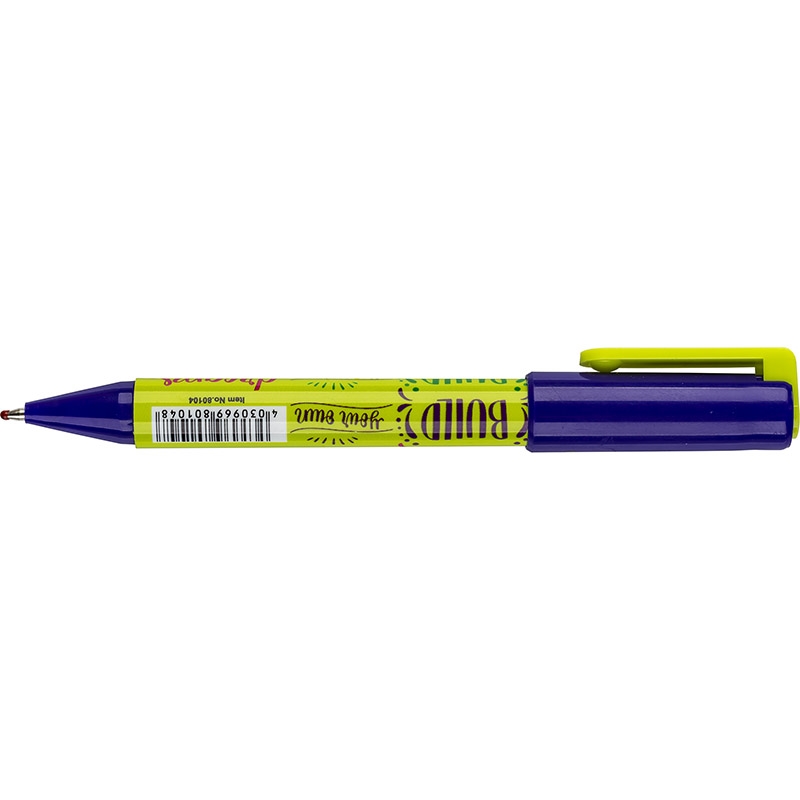 CENTRUM Espositore Penne a sfera automatica Blu 0,7 mm, 36 pezzi
