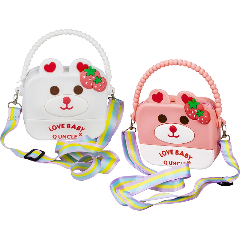 CENTRUM Borsa portafoglio BEAR in silicone, 12,7x12x4cm