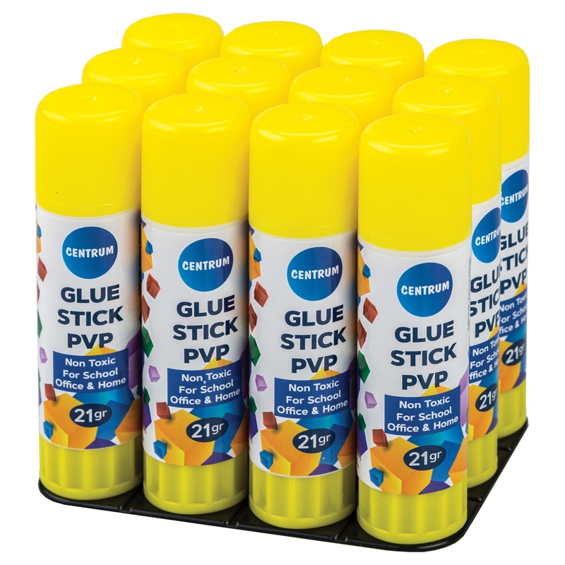 CENTRUM Colla stick PVP 21g, 12 pezzi
