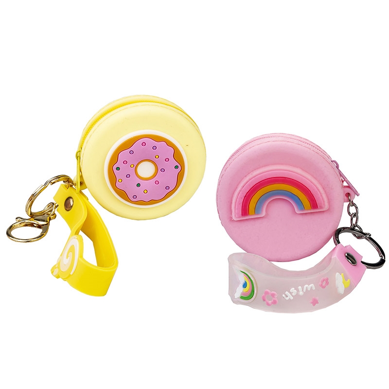 CENTRUM Portafoglio DONUTS in silicone, colori assortiti