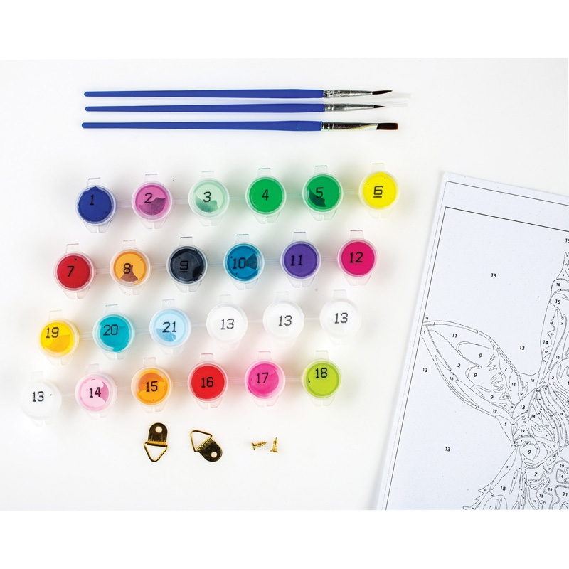 CENTRUM Tela paint by numbers, fantasia Tigre, 30x40cm