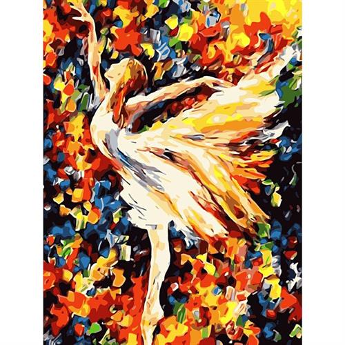 CENTRUM Tela paint by numbers, fantasia Ballerina, 40x50 cm