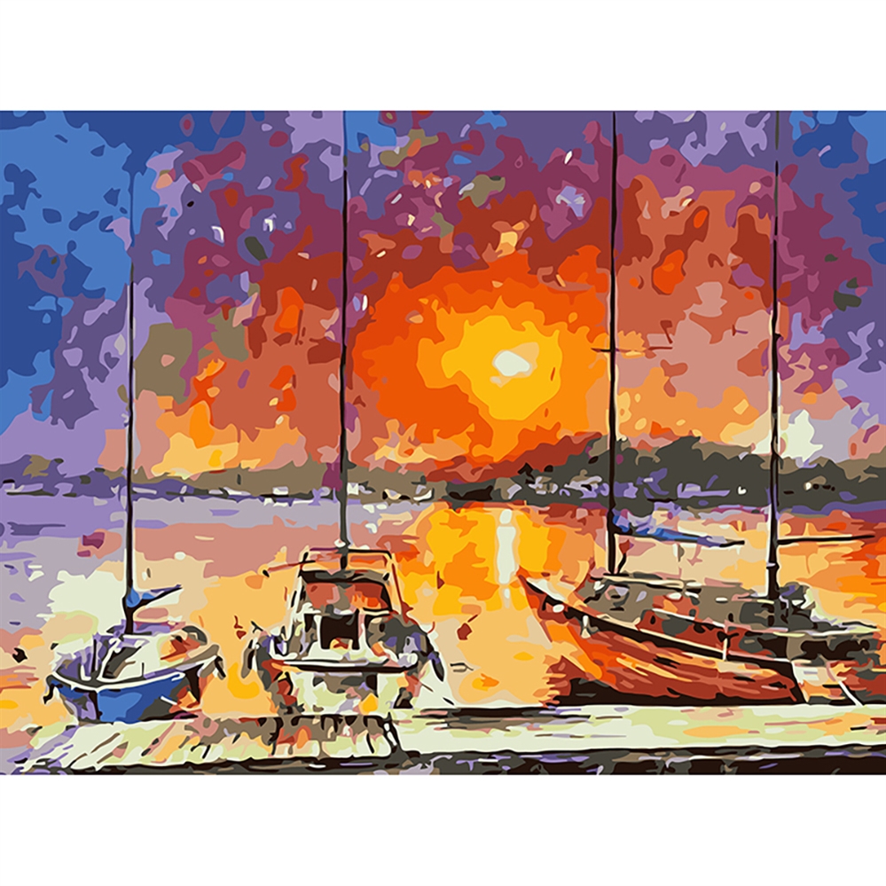 CENTRUM Tela paint by numbers, fantasia Mare, 40x50cm