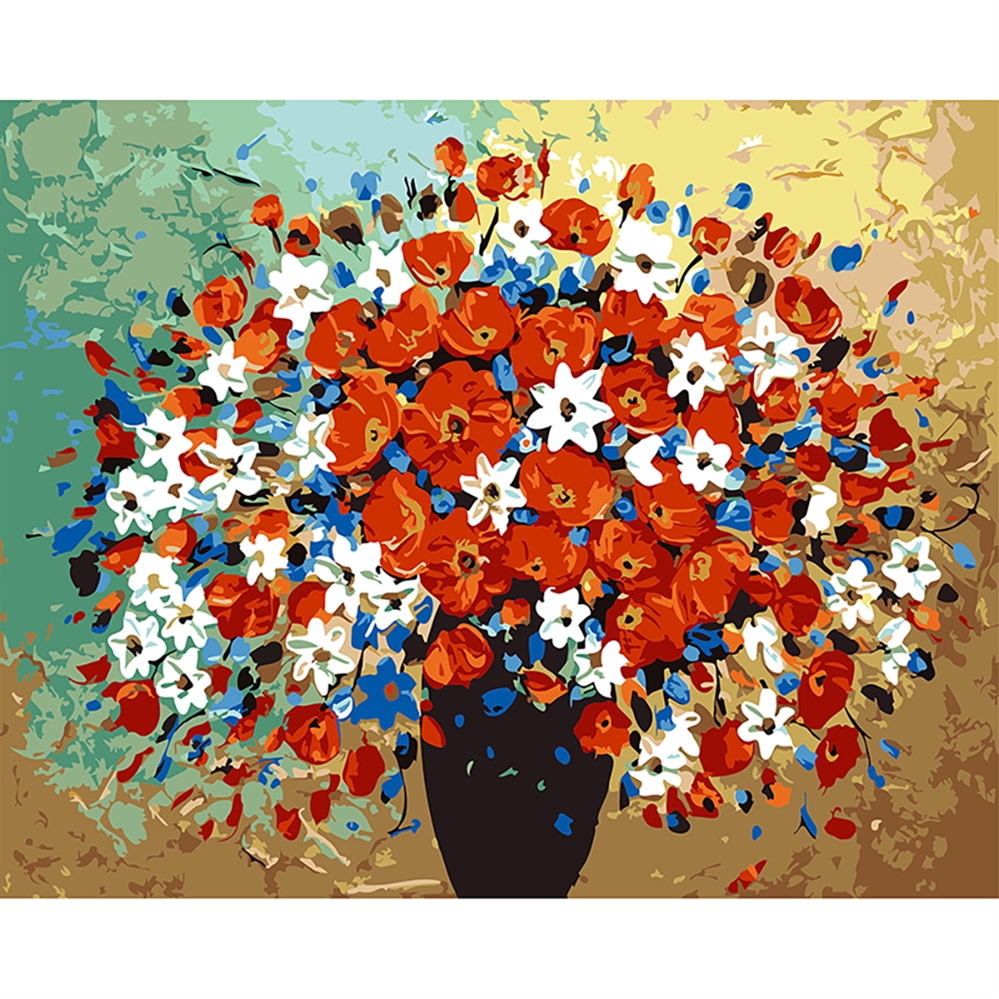 CENTRUM Tela paint by numbers, fantasia Bouquet, 40x50 cm