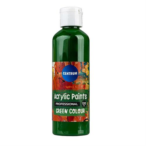 CENTRUM Tempera acrilica professionale 120ml, Verde