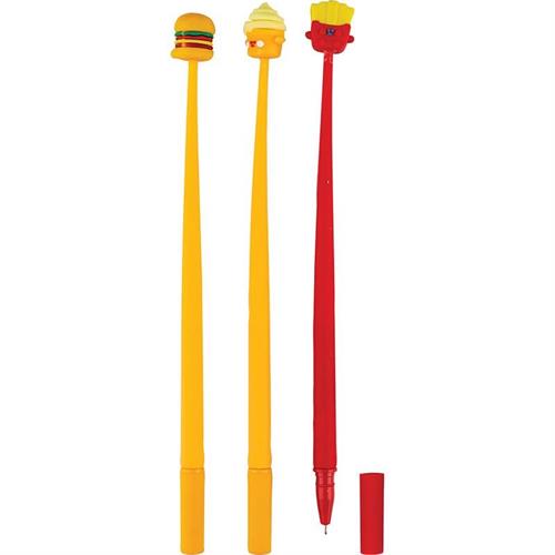 CENTRUM Penna a sfera flessibile Fast Food, 0,7 mm, inchiostro Blu