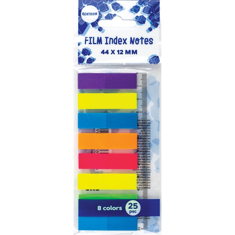 CENTRUM Blocchetti segnapagina 44x12 mm, 6 colori neon