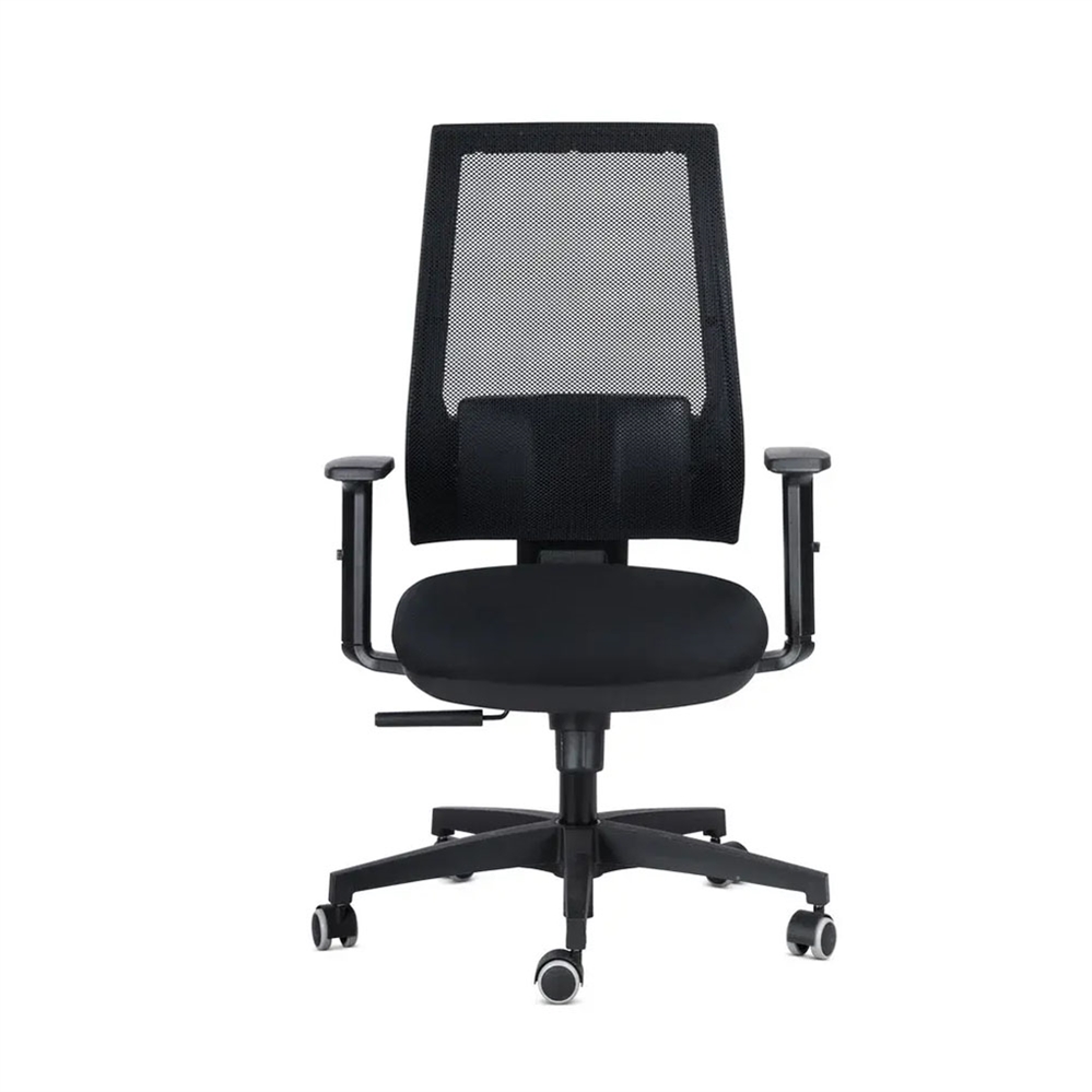 Poltrona ergonomica Operativa Tendence Rete, certificata H24, Nero