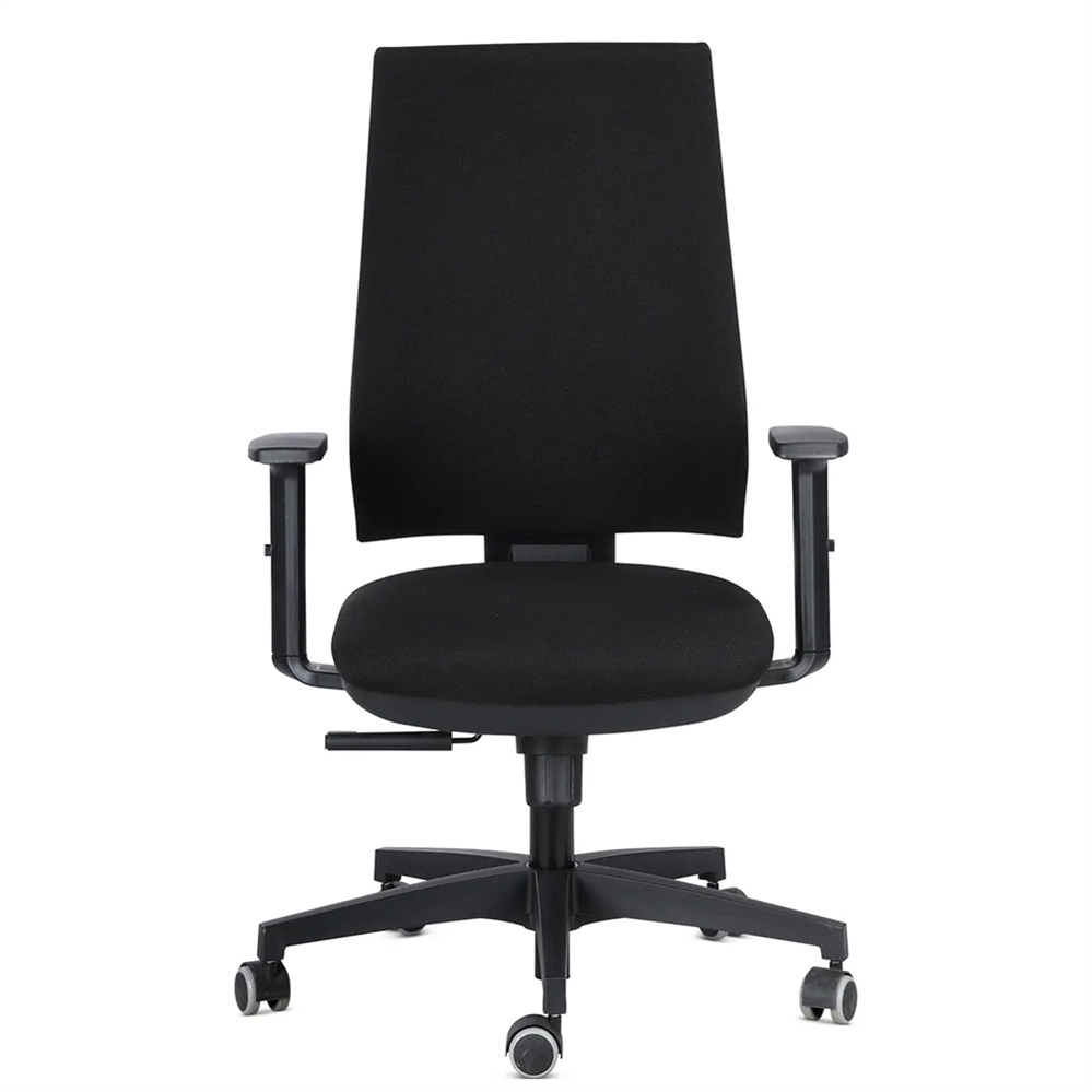 Poltrona ergonomica Operativa Tendence fonoassorbente, Nero