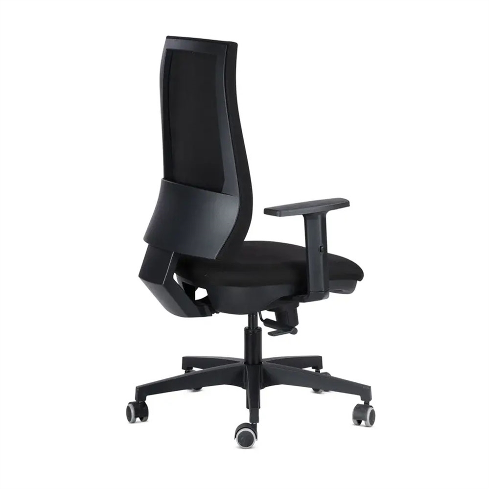 Poltrona ergonomica Operativa Tendence fonoassorbente, Nero