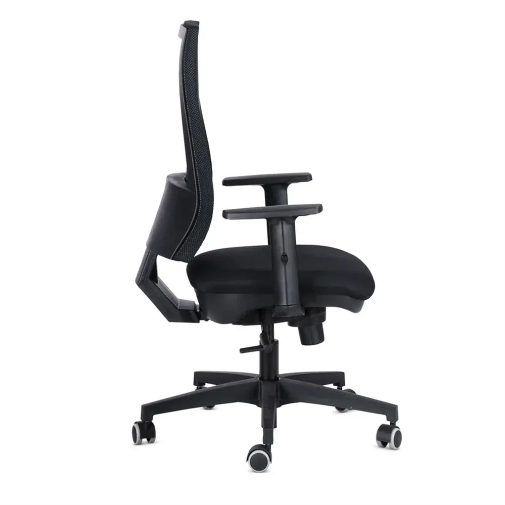Poltrona ergonomica Operativa Tendence fonoassorbente, Nero