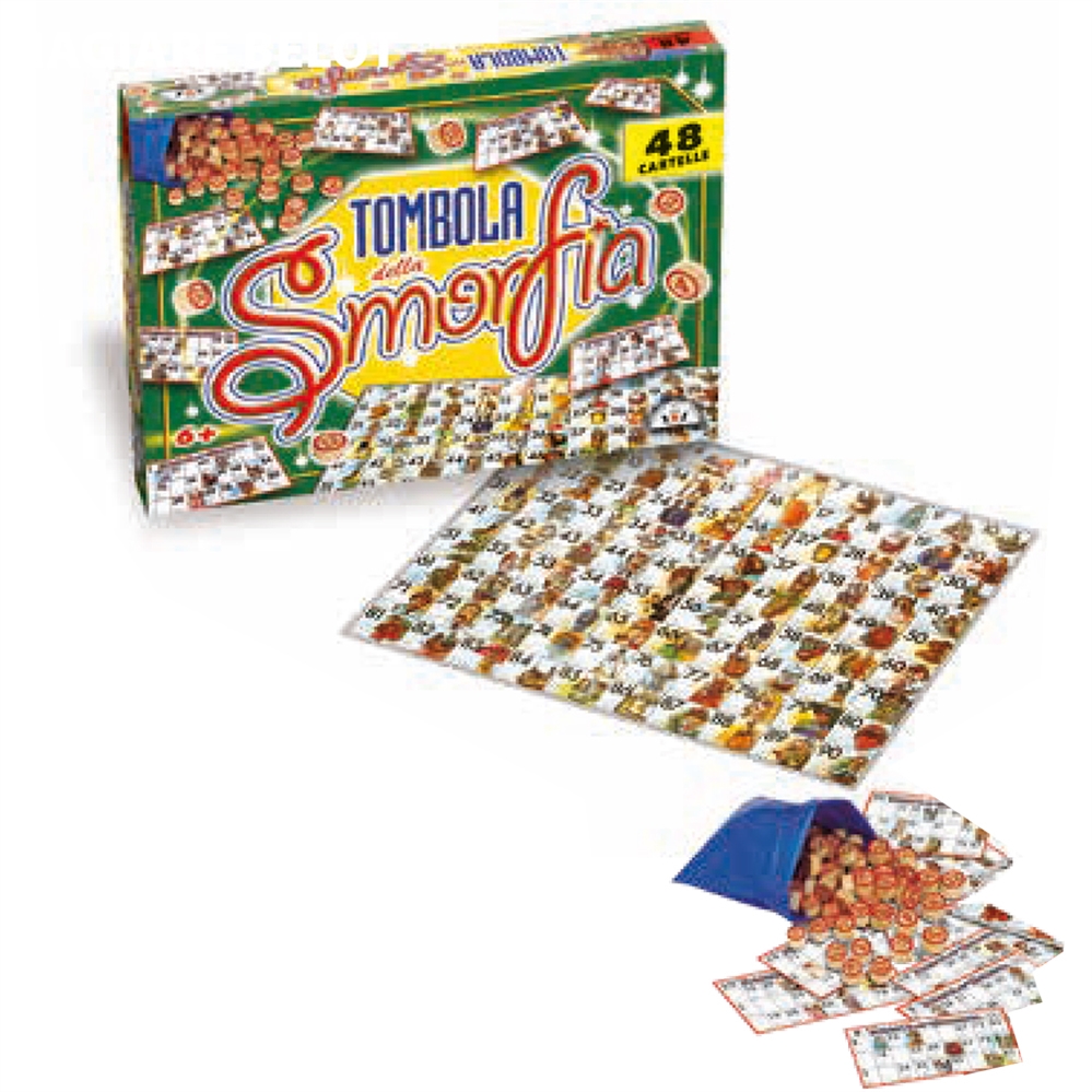 MODIANO TOMBOLA DELLA SMORFIA 48 cartelle