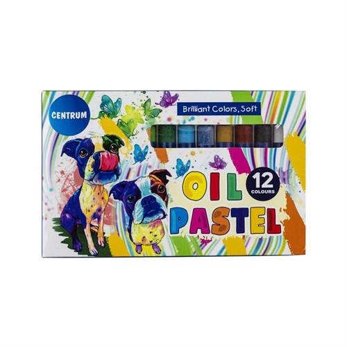 CENTRUM Pastelli a olio ART 12 colori