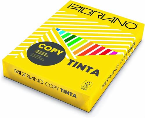 Fabriano CopyTinta Carta A4 160 grammi Giallo, 250 fogli