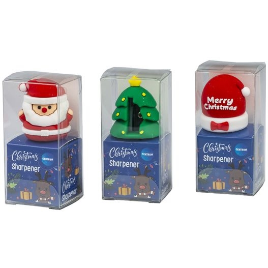 CENTRUM Temperamatite CHRISTMAS in 3 soggetti assortiti,24 pezzi