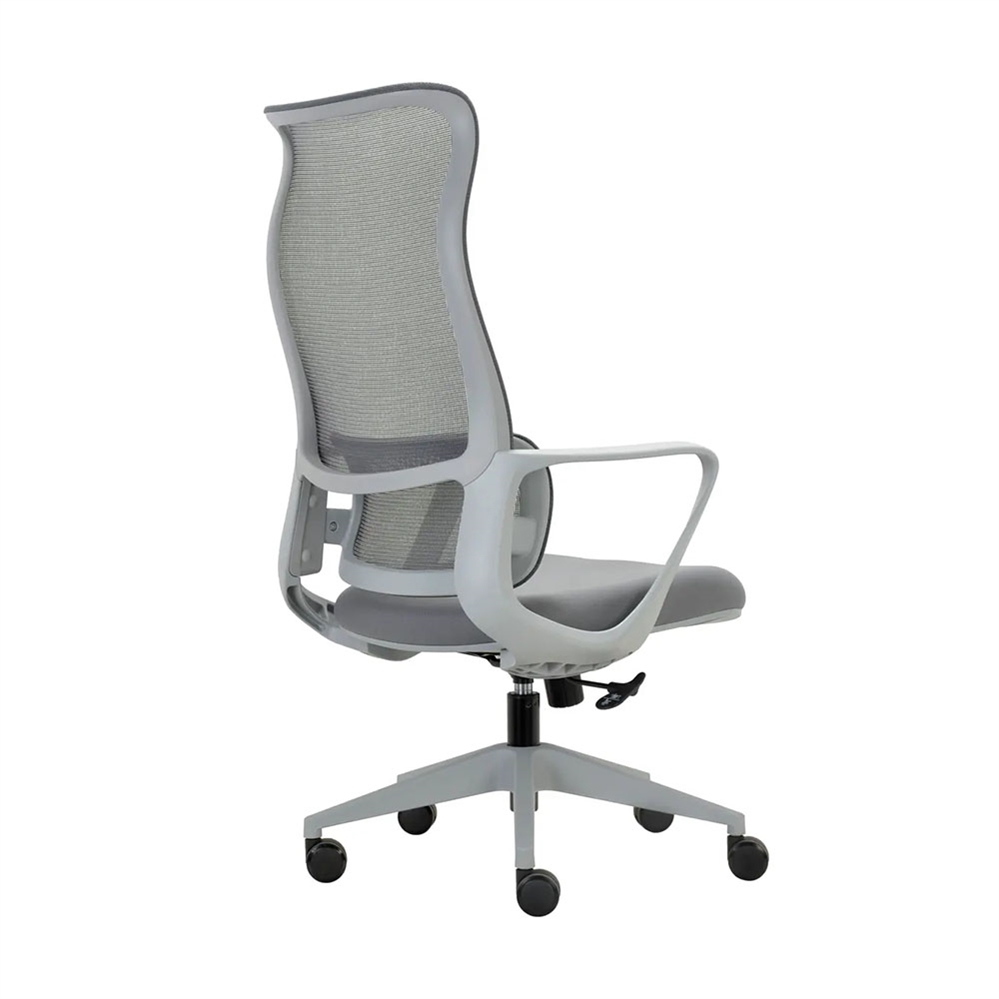 Sedia operativa ergonomica LACAN, Tessuto ignifugo, Grigio