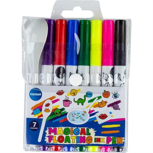 CENTRUM Pennarelli magici a inchiostro galleggiante 7 colori