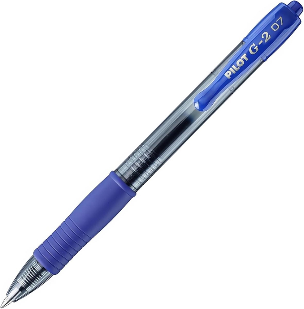 PILOT Roller gel a scatto G-2, Punta 0,7 mm, Blu