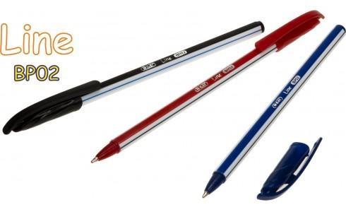 Wiler Penna a sfera LINE 1 mm, NERO