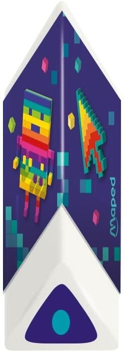 Maped Gomma bianca Pixel triangolare