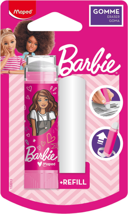 MAPED BARBIE Gomma stick con ricarica
