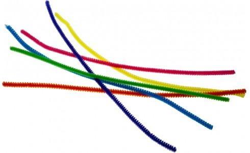 Wiler Ciniglia 300x6 mm, colori assortiti, 40 pezzi