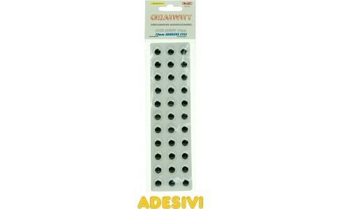 Wiler Occhi rotondi ADESIVI 10 mm, 33 pezzi