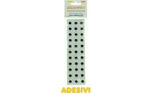 Wiler Occhi rotondi ADESIVI 10 mm, 33 pezzi
