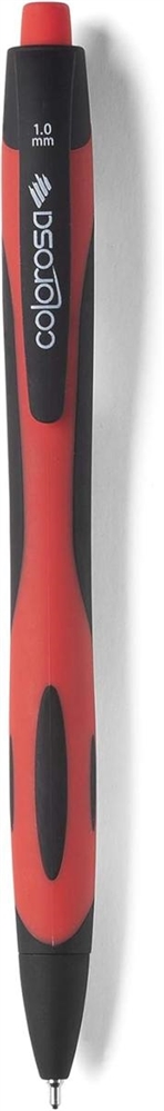 Colorosa Penna semigel a scatto, Rosso