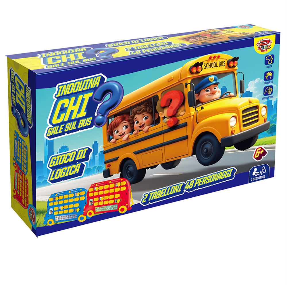 DYNIT Gioco INDOVINA CHI SALE SUL BUS