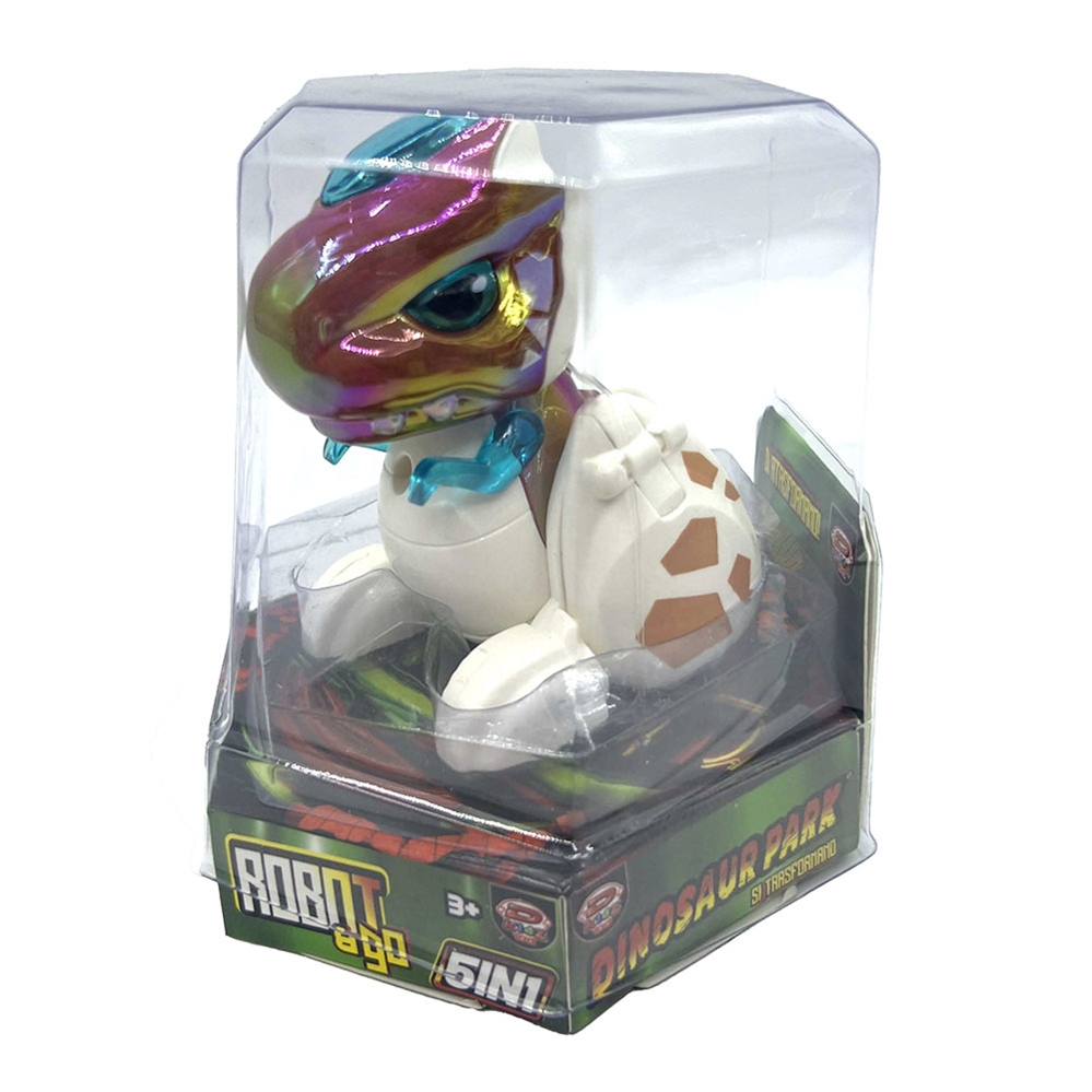 DYNIT DINOSAUR PARK ROBOT & GO 5IN1, assortiti
