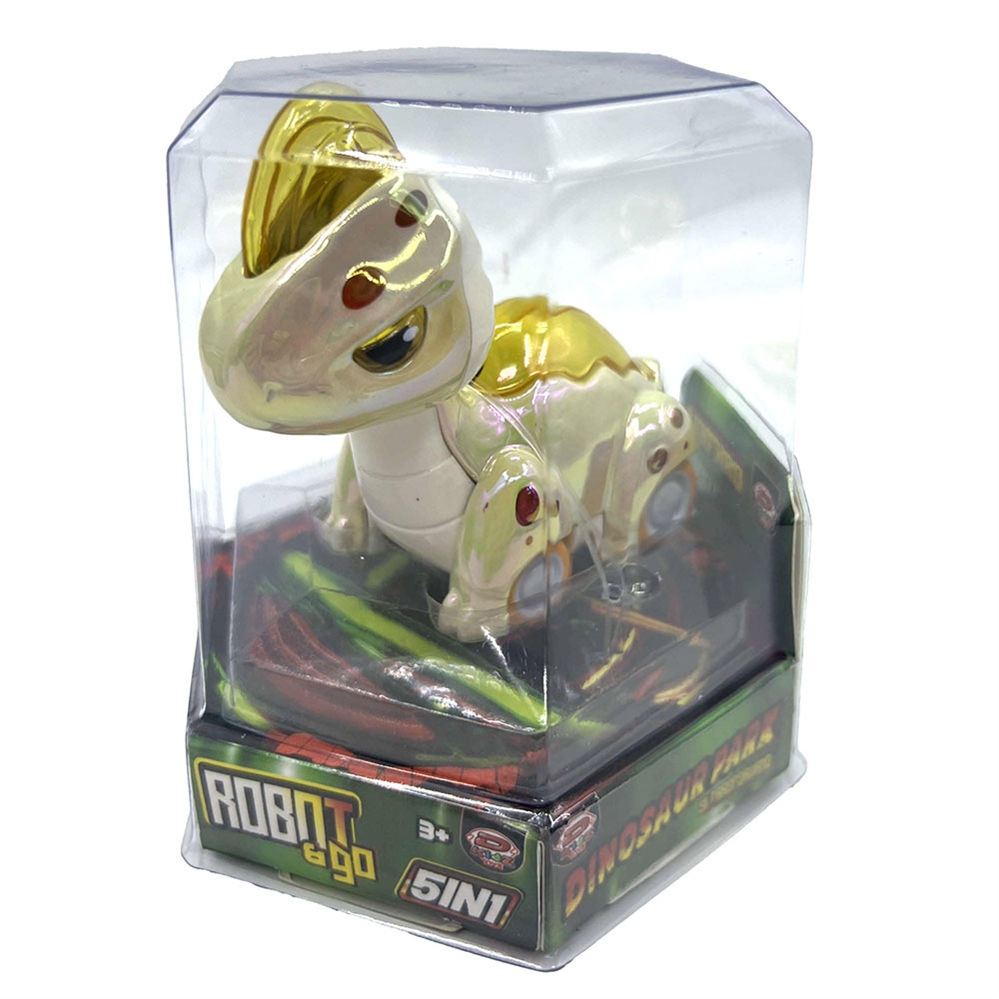DYNIT DINOSAUR PARK ROBOT & GO 5IN1, assortiti