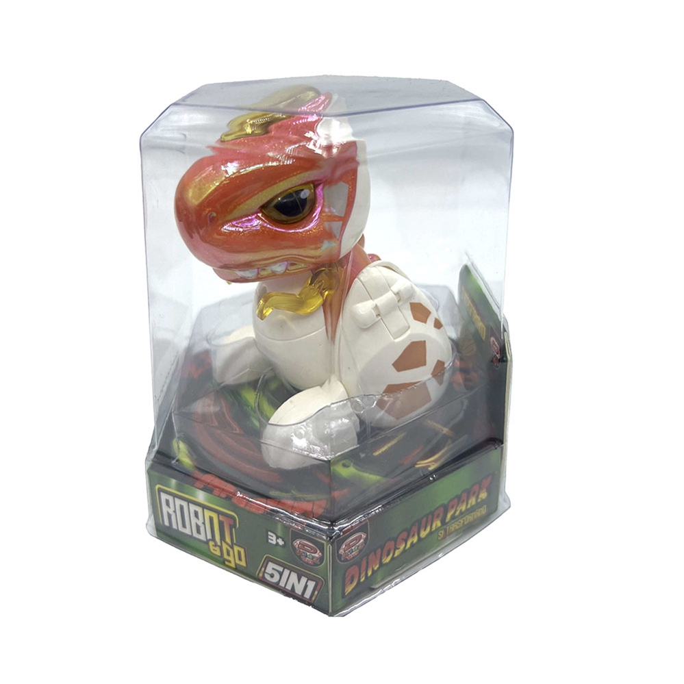 DYNIT DINOSAUR PARK ROBOT & GO 5IN1, assortiti
