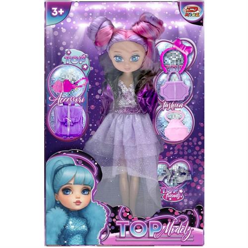 DYNIT Bambola TOP MODELZ, 4 modelle assortite