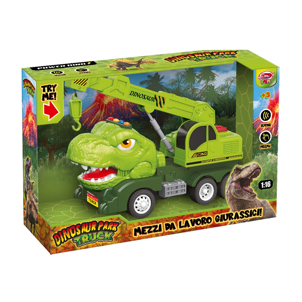 DYNIT DINOSAURUS PARK TRUCK T-REX Gru